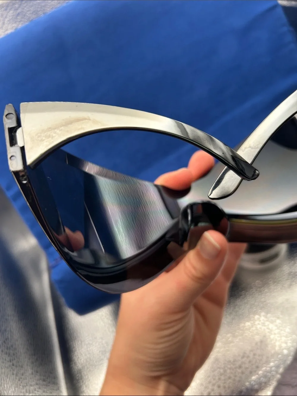 Oversized Futuristic Sunglasses